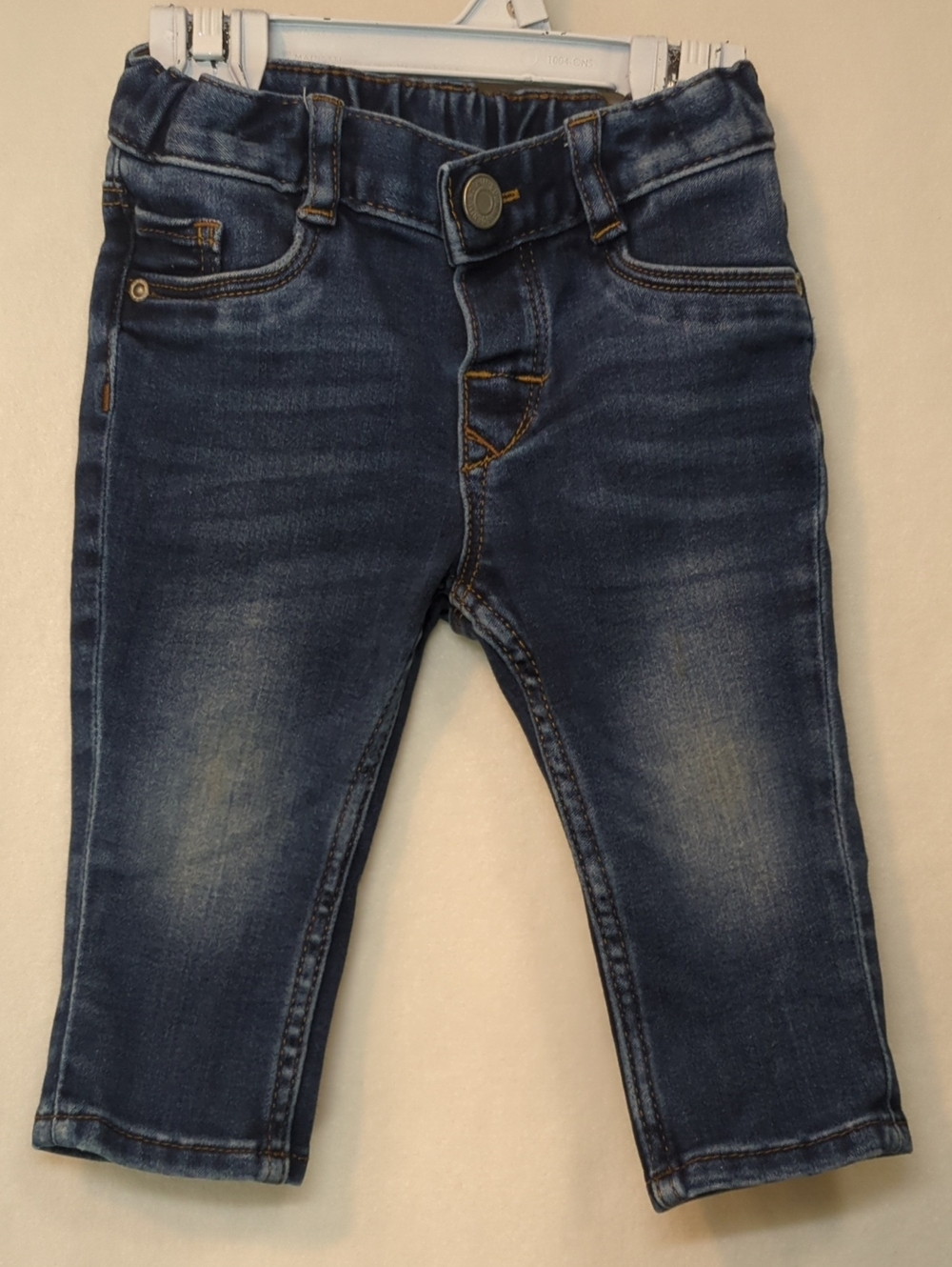Toddler Dark Blue Stretch Denim Jeans
